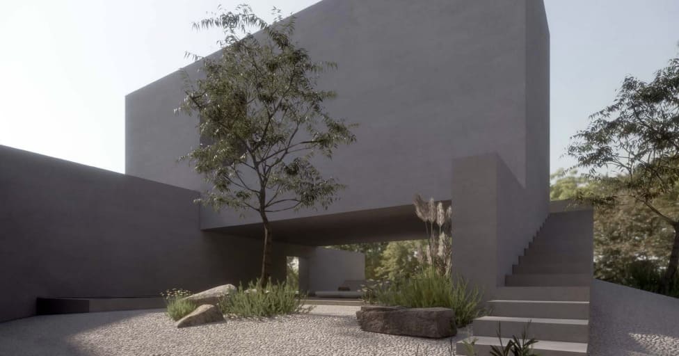 costado de casa de lujo vinedos del polo queretaro suntuo (3) costado de Casa de lujo con diseño moderno y minimalista en Viñedos del Polo, Querétaro. Un desarrollo exclusivo que combina viñedos privados y residencias premium.