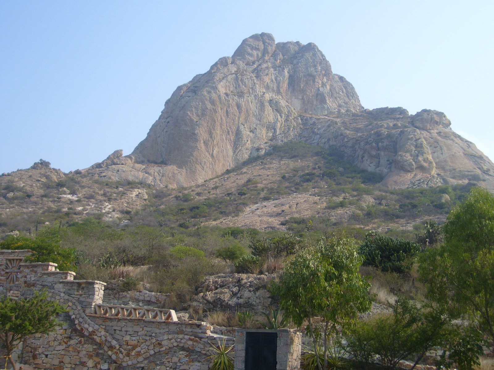 Peña de Bernal, contexto del recorrido Bernal–Tolimán